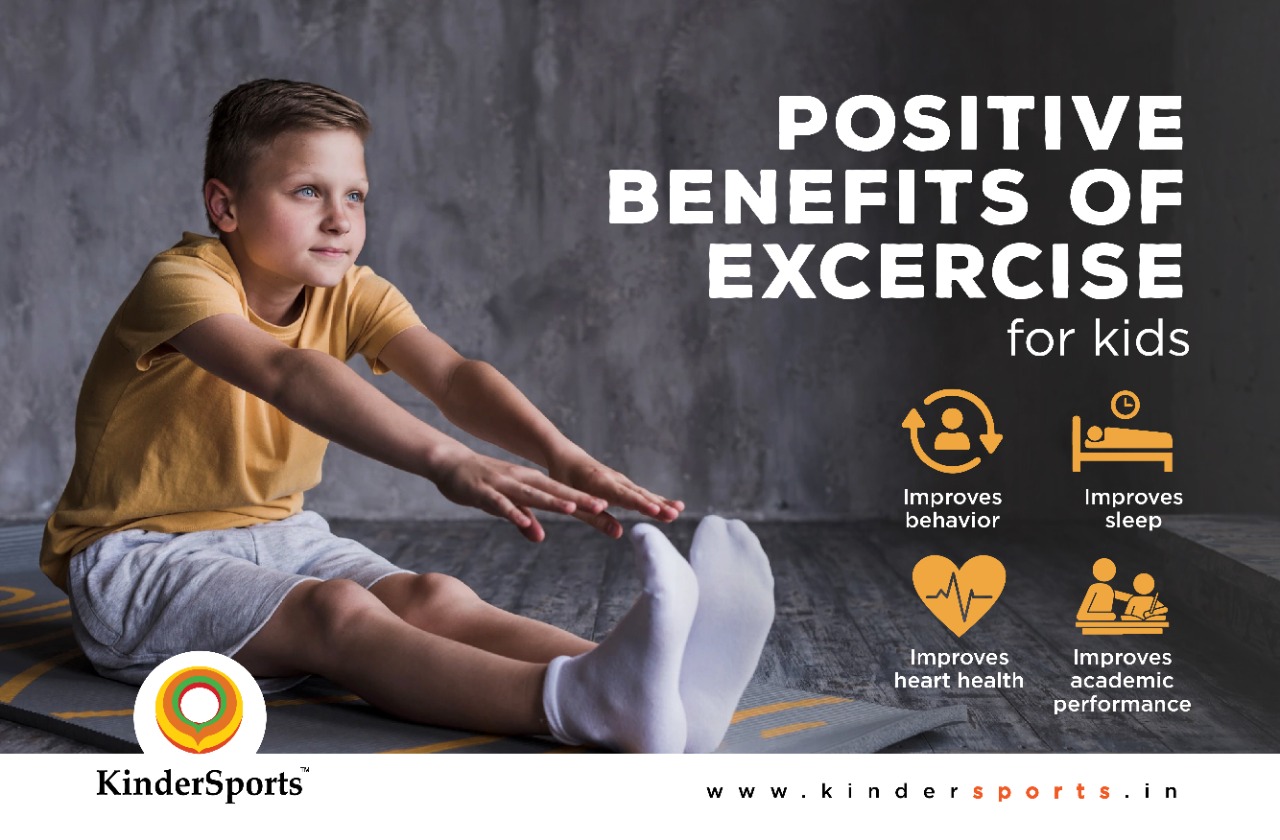 positive benefits of exercise for kids