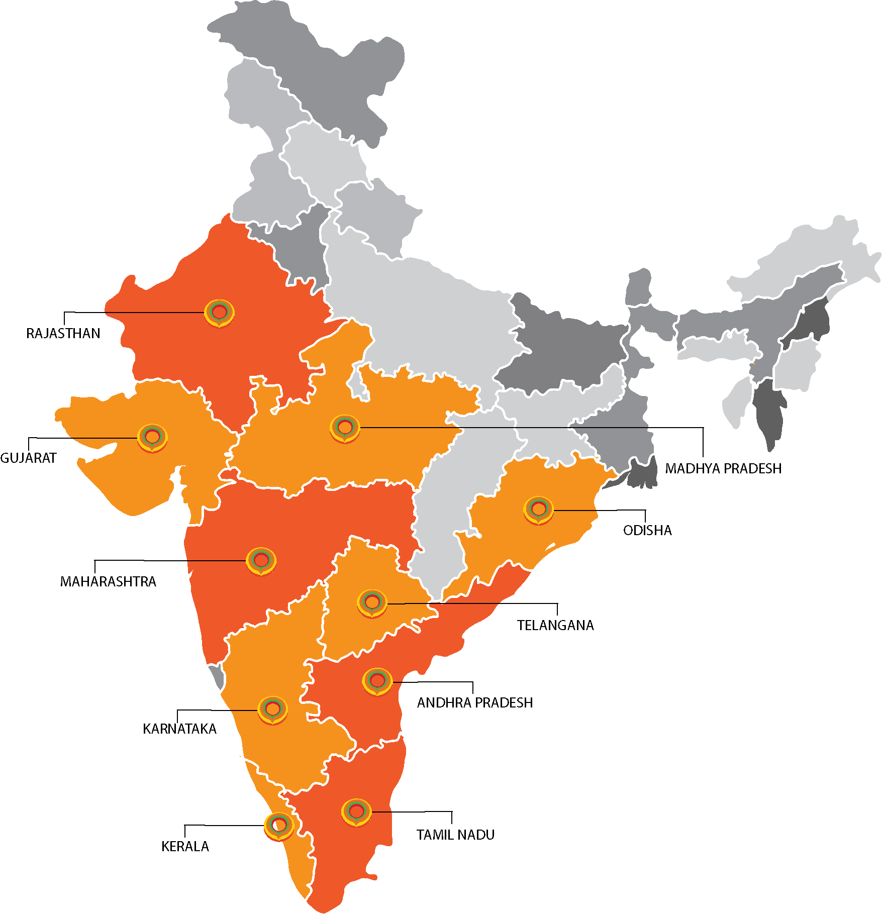 KS Regional Office MAP